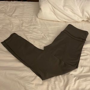 F21 OLIVE GREY LEGGINGS